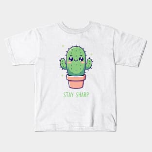 Stay Sharp! Kids T-Shirt